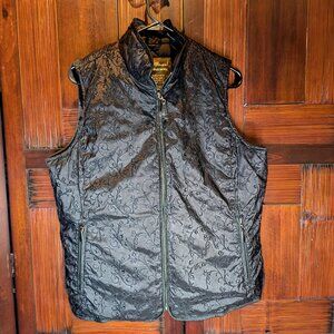 Eddie Bauer Premium Goose Down vest with embroidered finish Size L